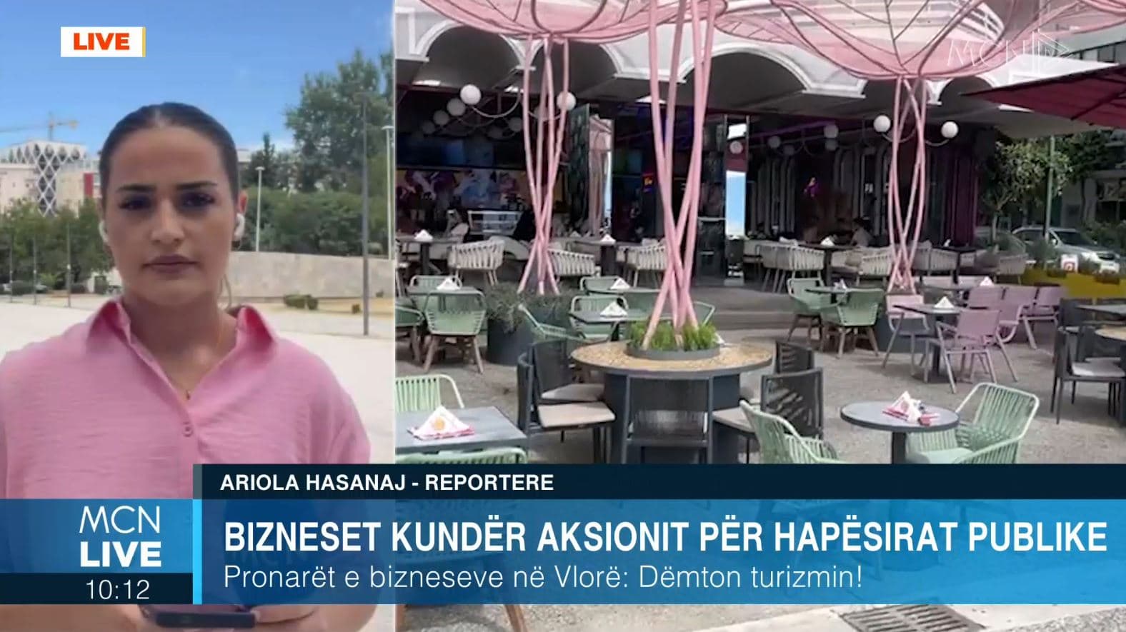 Pas protestës bizneset bien dakord që të pastrojnë pjesën ballore të lungomares, përshtatje me projektin e ri në shtator 