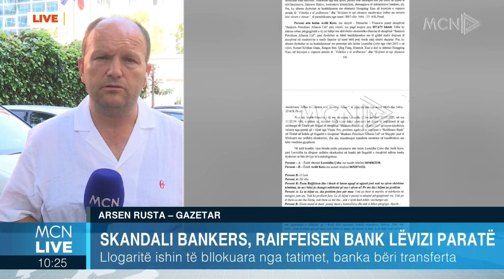 Skandali “Bankers”/ "Raiffeisen Bank" lëvizi paratë edhe pse llogaritë ishin të bllokuara nga Tatimet (VIDEO)