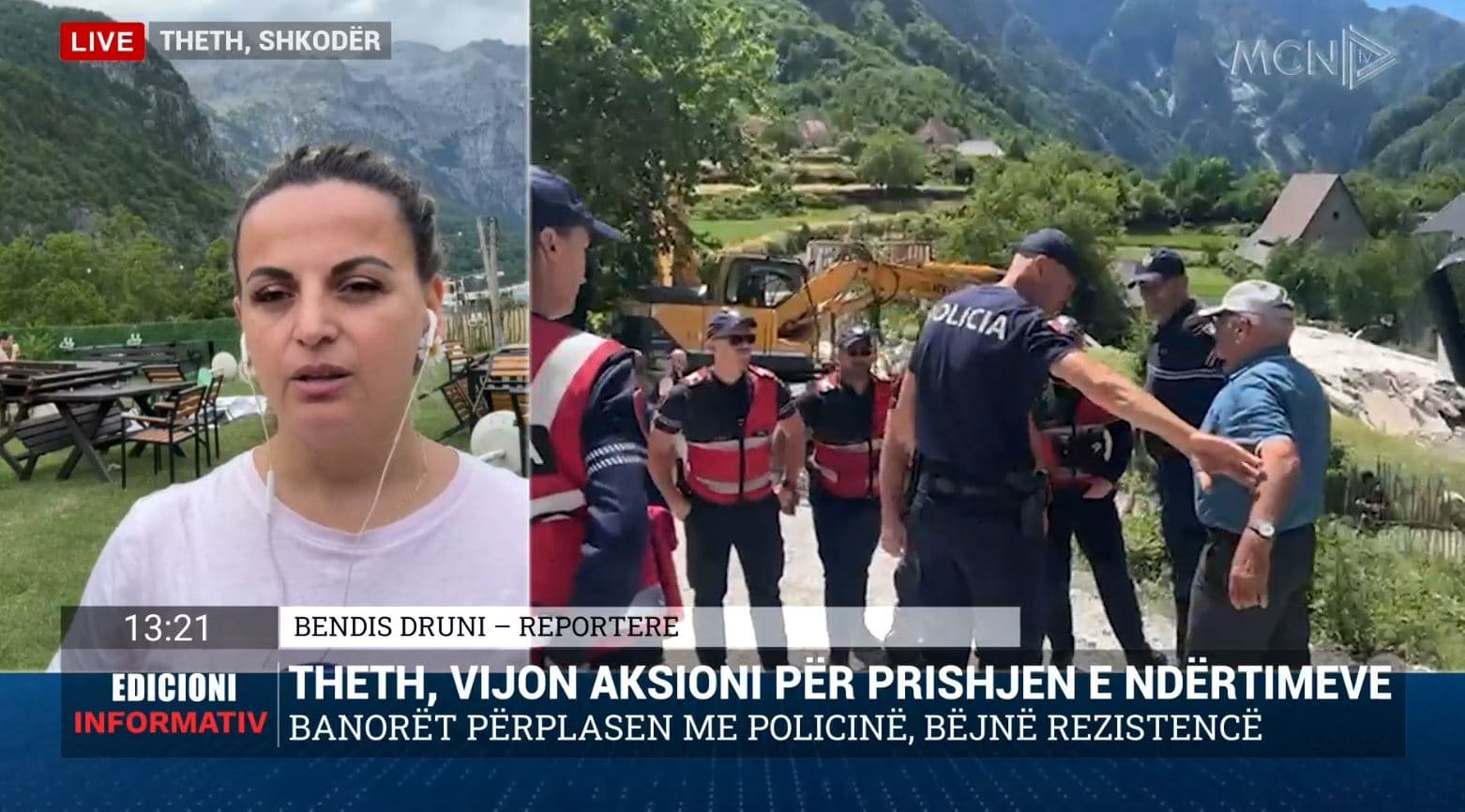 Vijon aksioni në Theth, 80 objekte të klasifikuara për shembje (VIDEO)