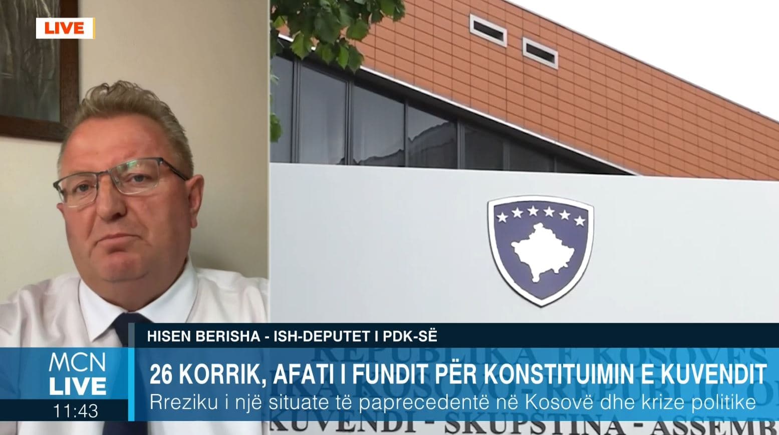 Berisha: Kurti e përdor politikisht krizën e krijuar, institucionet e kanë humbur legjitimitetin (VIDEO)