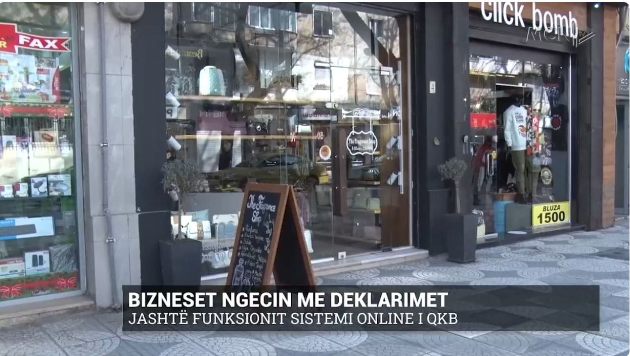Bizneset ngecin me deklarimet. Jashtë funksionit sistemi online i QKB