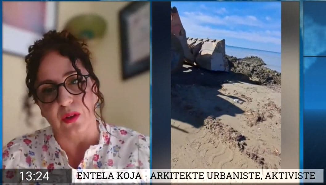 Mbushja e brezit në plazhin e Durrësit/ Koja: Erozioni s’luftohet me depozitim inertesh! Gafë e rëndë që lidhet me projektin e Alabarit (VIDEO)