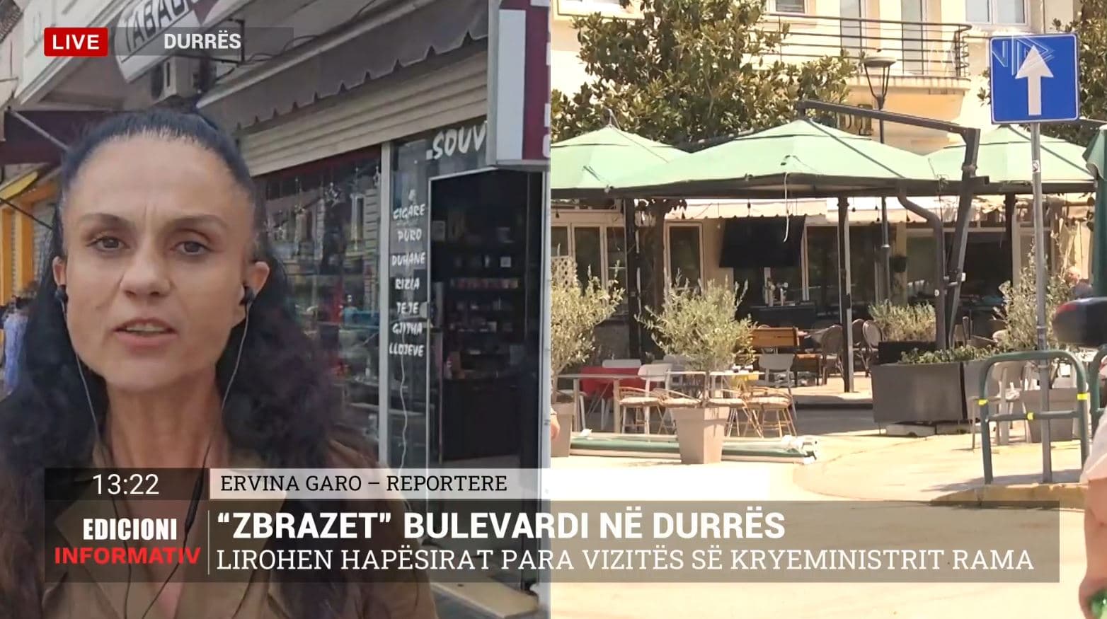 Aksioni për lirimin e hapësirave publike, boshatiset bulevardi në Durrës para vizitës së Ramës