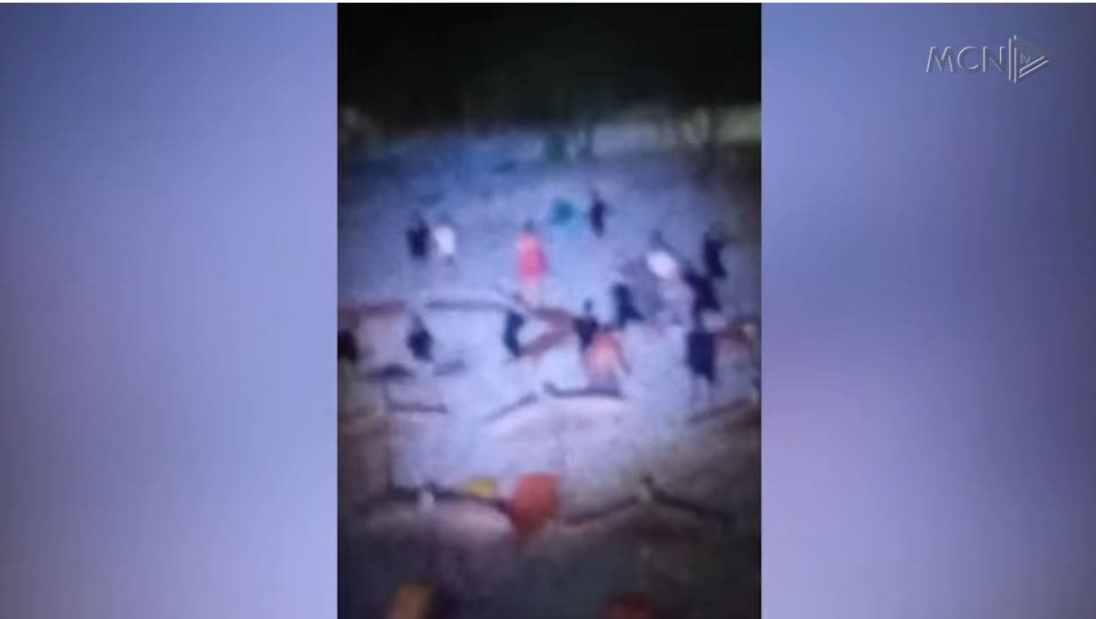 Turizëm me hunj dhe grushta. Sherr masiv në lumin e Shalës, disa të plagosur
