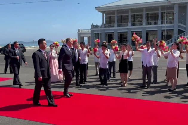 Lavrov nis vizitën tre ditore në Korenë e Veriut
