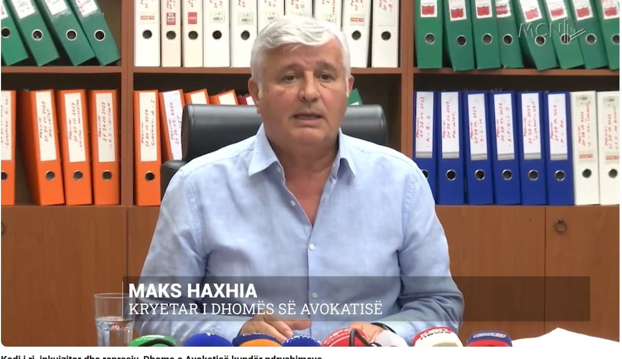 Kodi i ri, inkuizitor dhe represiv. Dhoma e Avokatisë kundër ndryshimeve