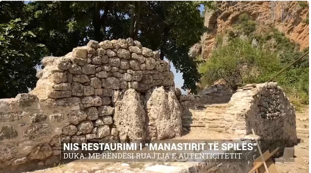 Nis restaurimi i Manastirit të Spilës/ Duka: Me rëndësi ruajtja e autenticitetit