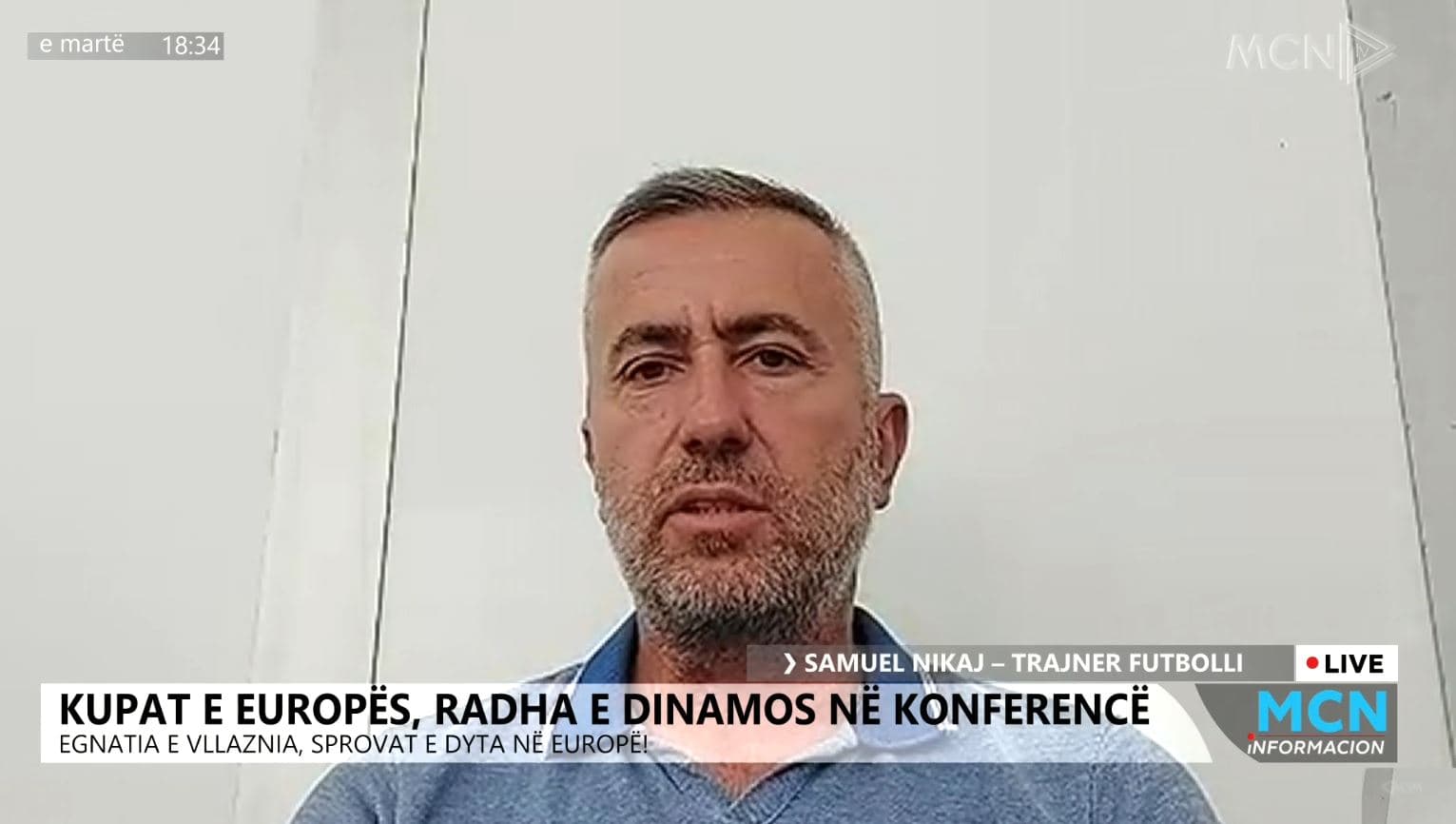 Kupat e Europës, Nikaj: Dinamo është një skuadër e strukturuar mirë, i ka të gjitha shanset (VIDEO)