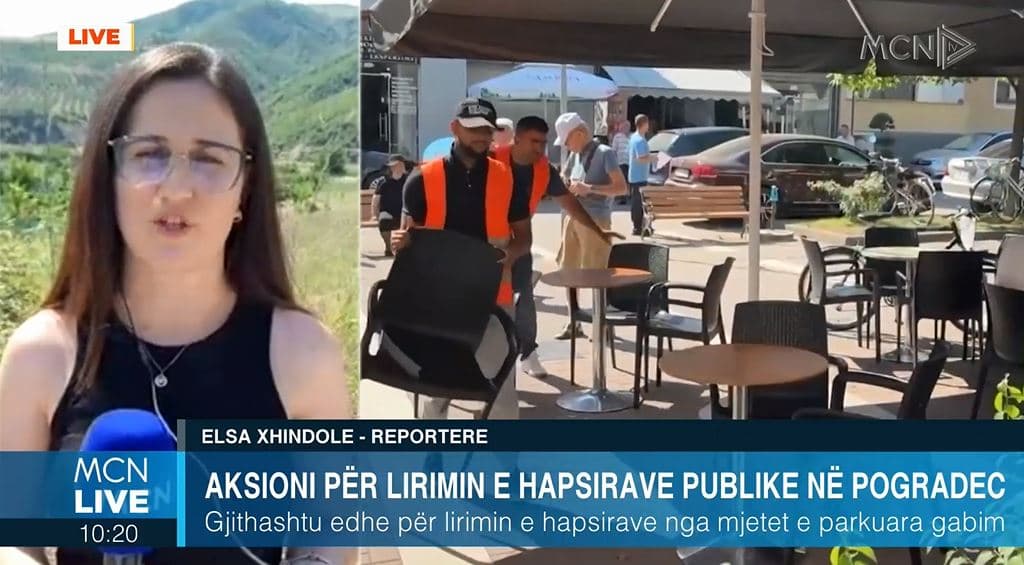 Nga sheshi “Europa” deri në Tushemisht/ Aksion për lirimin e hapësirave publike në Pogradec  (VIDEO)