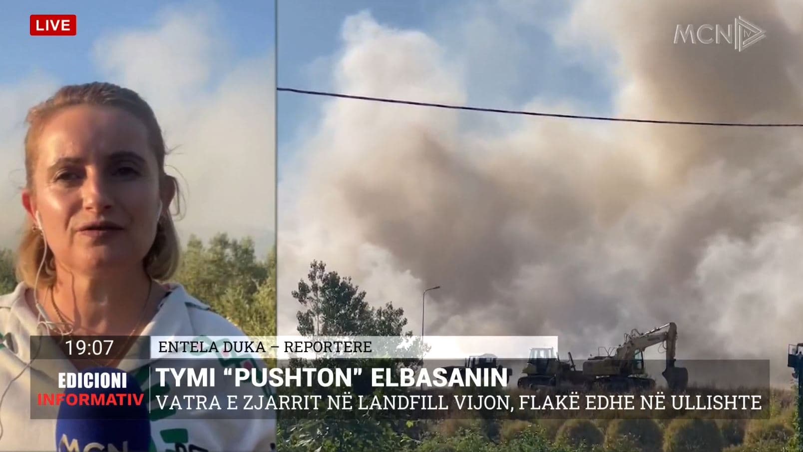 Vatrat e zjarrit në Elbasan/ Duka: Banorët kanë vështirësi në frymëmarrje. Nuk janë marrë masa konkrete 
