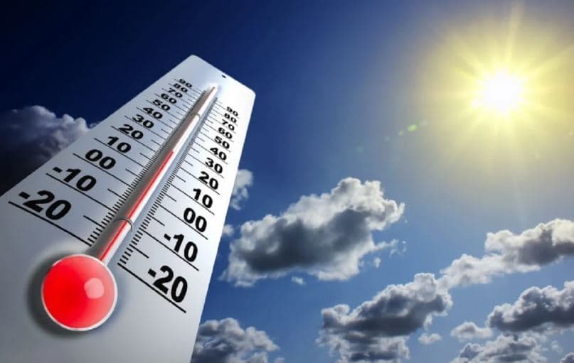 Moti sot/ I kthjellët, temperaturat deri në 40°C