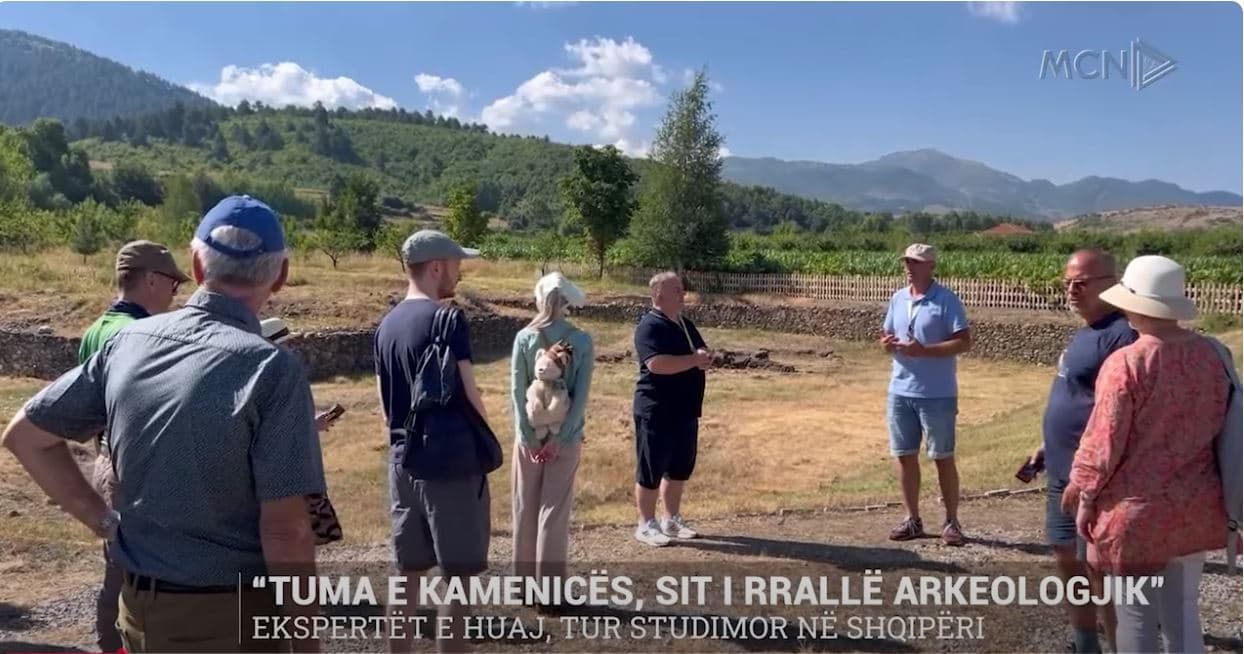 “Tuma e Kamenicës, sit i rrallë arkeologjik”/ Ekspertët e huaj, tur studimor në Shqipëri