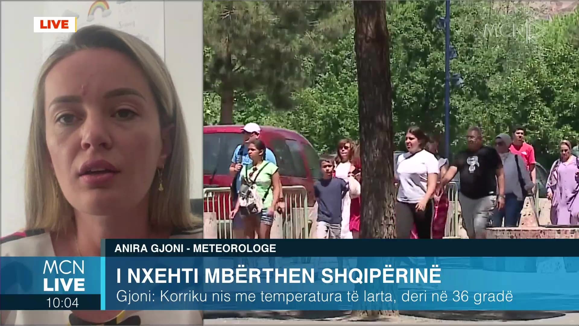   Gjoni: Korriku nis me temperatura të larta deri në 39°C. Berati, Gjirokastra dhe Fieri, zonat më të nxehta (VIDEO)