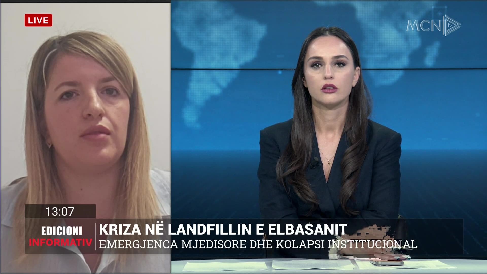 Zjarri në Elbasan/ Çopja: I qëllimshëm. Në pikën e grumbullimit ka 200 mijë tonë mbetje, ka kapacitet vetëm për 35 mijë tonë (VIDEO)