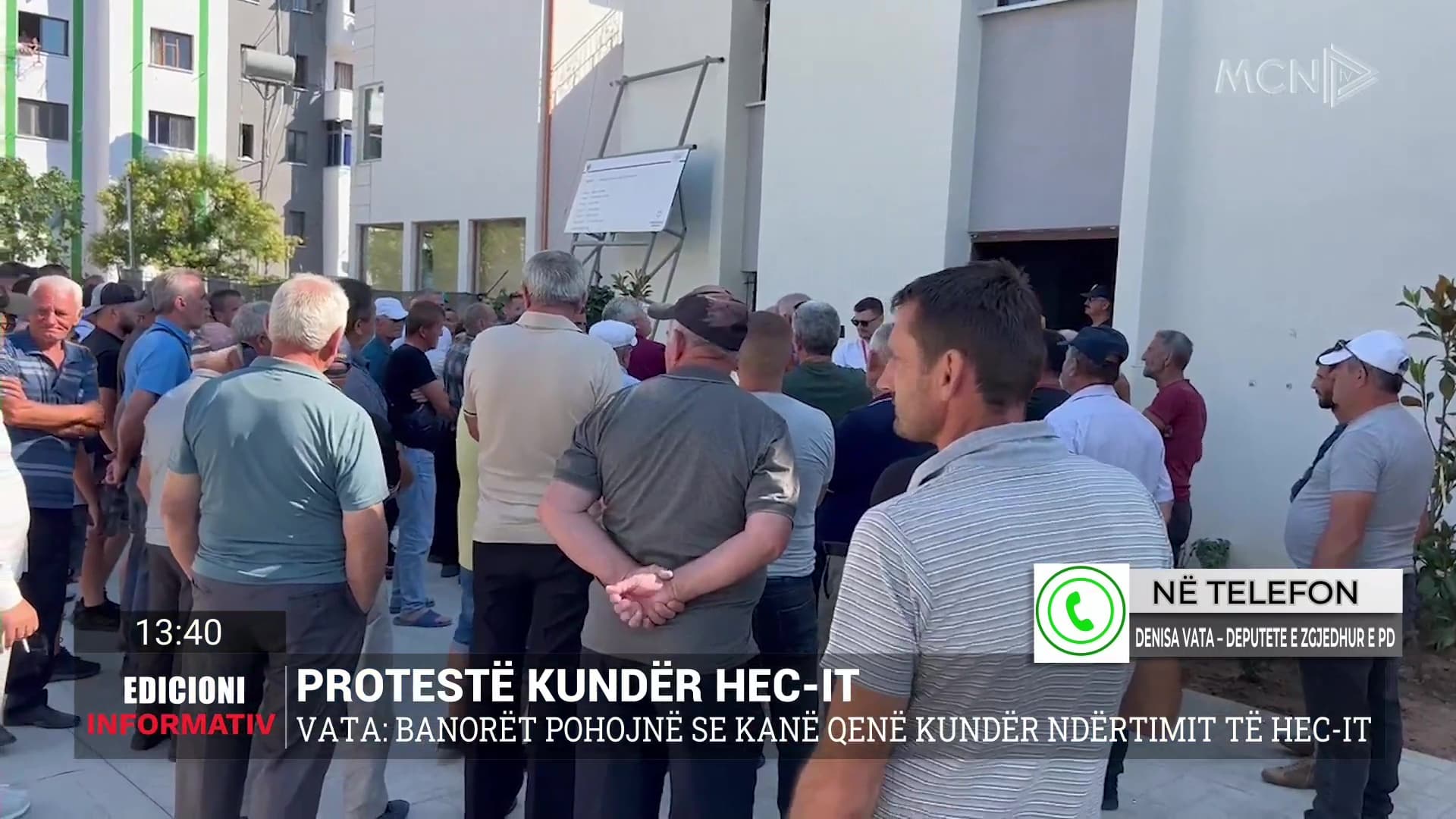 Protestë kundër hec-it në Kudari/ Vata: Banorët pretendojnë se dëgjesat nuk janë bërë siç duhet (VIDEO)