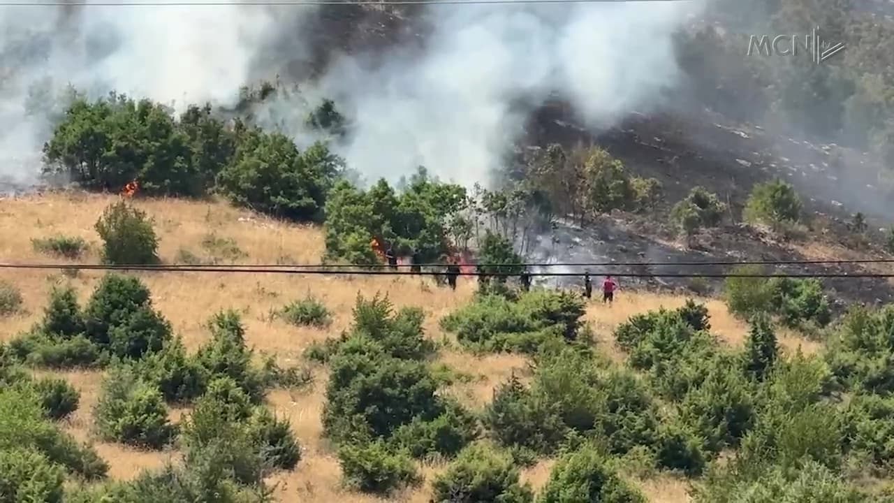Zjarret “pushtojnë” vendin / 21 vatra në 14 bashki, dyshohet të qëllimshme (VIDEO)