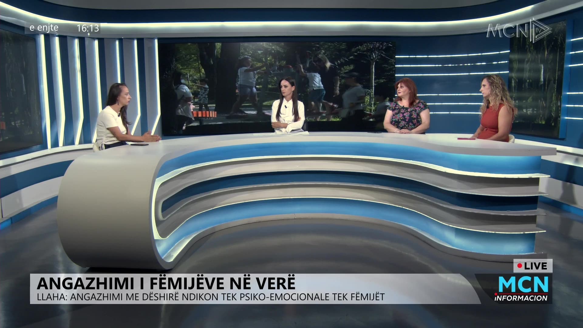 Angazhimi i fëmijëve gjatë verës/ Panelistët diskutojnë pro dhe kundër ndikimit të kampeve verore në jetën e tyre të përditshme