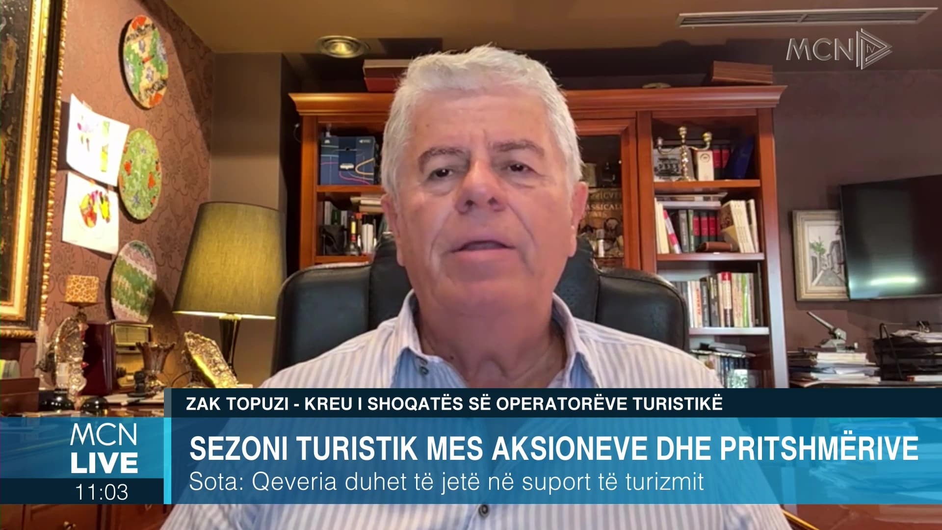 Sezoni turistik mes aksioneve/ Topuzi: Rënie mbi 25% e turizmit. Vendimet pa strategji po dëmtojnë sezonin (VIDEO)