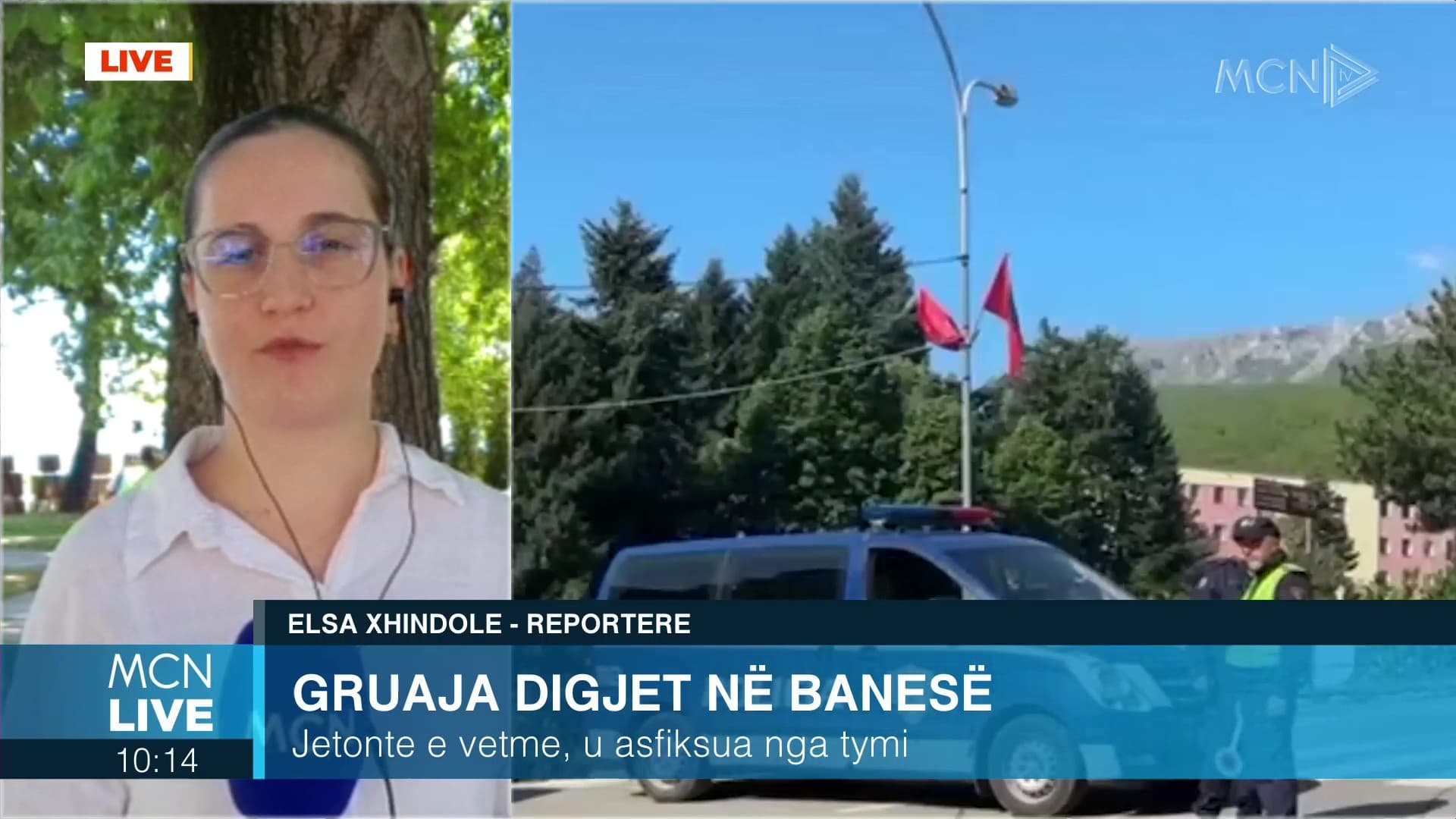   Digjet banesa në Pogradec/ Xhindole: 52-vjeçarja jetonte e vetme, nuk mundi të dalë në kohë, vdes nga asfiksia (VIDEO)