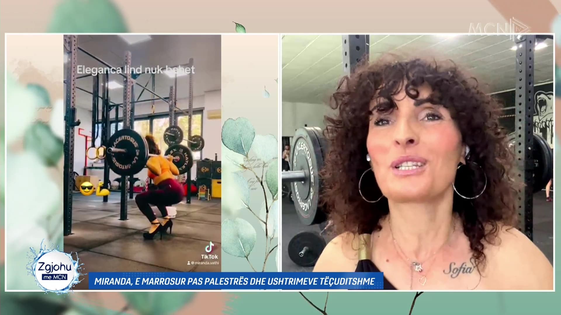Me taka në palestër/ 47-vjeçarja shqiptare në Itali bën çmendurinë e radhës me ushtrimet