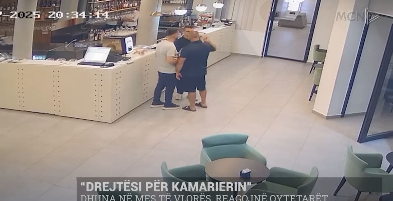 “Drejtësi për kamarierin”/ Dhuna në mes të Vlorës, reagojnë qytetarët (VIDEO)