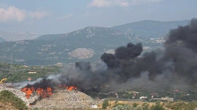 Landfilli vijon të digjet prej pesë ditësh/ Prefekti i Qarkut mbledh drejtuesit e bashkive të qarkut