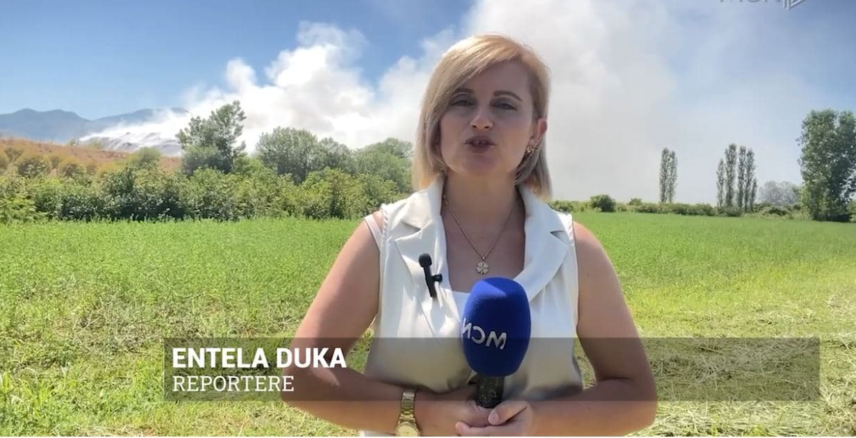 Zjarri dhe tymnaja vijon në Elbasan. Banorët paralajmërojnë protesta masive