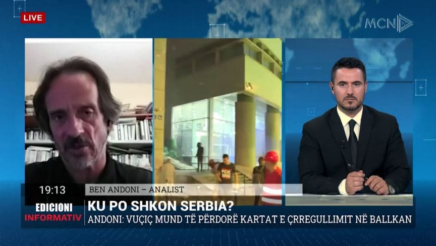 Andoni: Serbia e ka humbur busullën, pas protestave mund të jetë dora e shërbimit të jashtëm rus 
