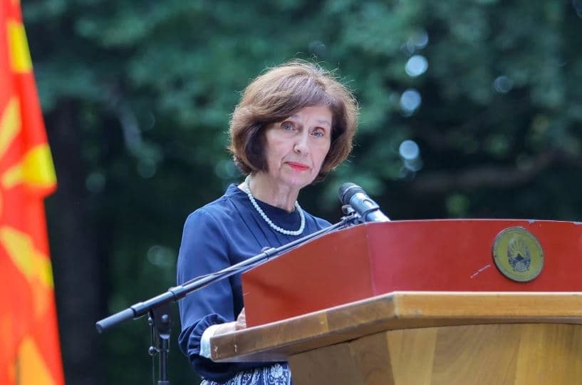   Presidentja e Maqedonisë së Veriut, Davkova: Të turpëruar nga thirrjet anti-shqiptare në Kumanovë