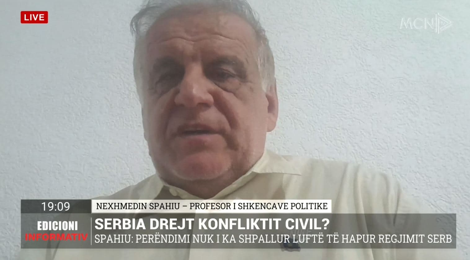 Spahiu: Serbia në prag të një lufte civile, perëndimi po synon rrëzimin e Vuçiç (VIDEO)