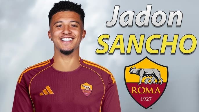 Jadon Sancho, kalon tek Roma