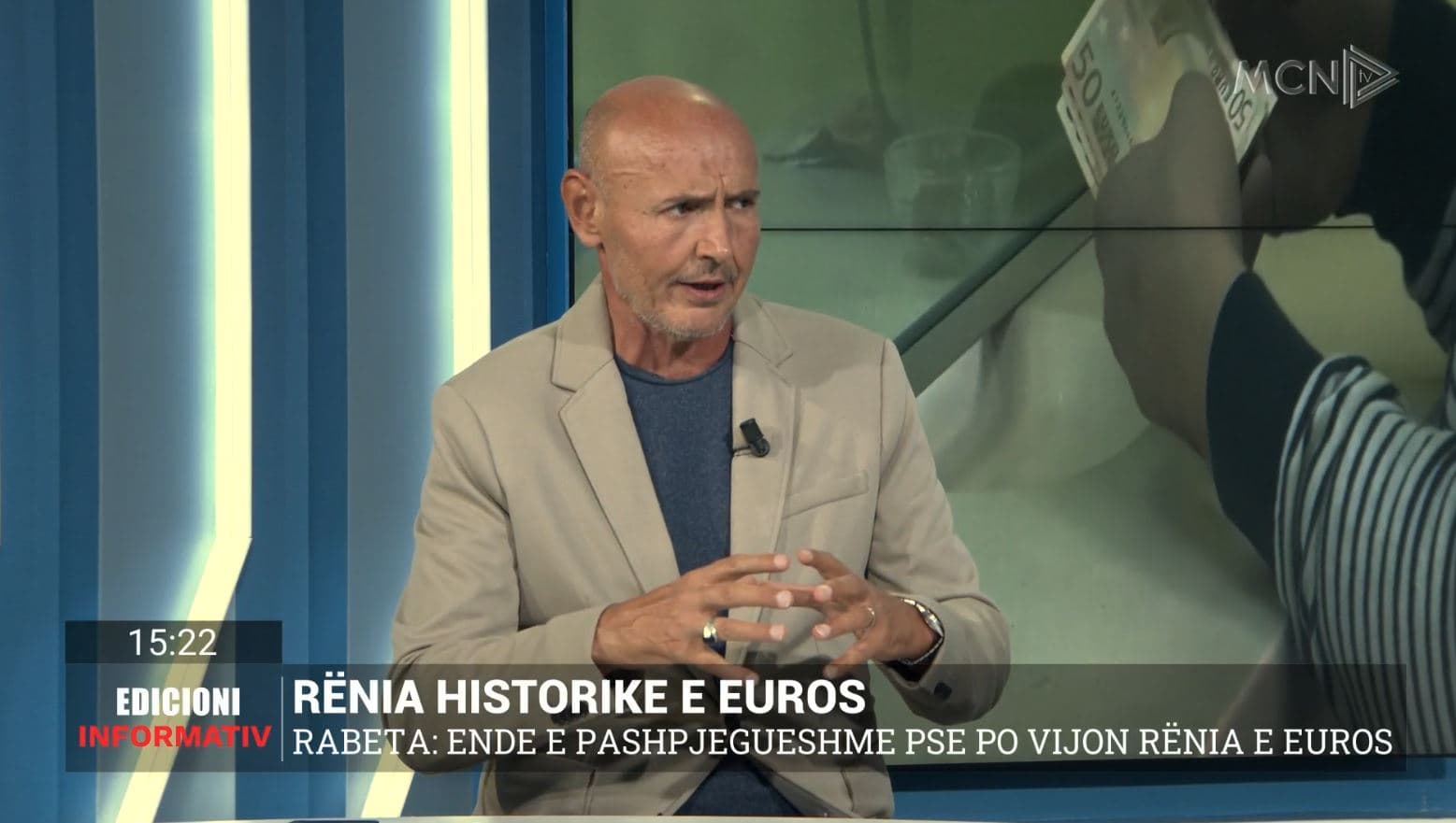 Rabeta: Burimet zyrtare nuk e shpjegojnë dot rënien e euros në këto nivele