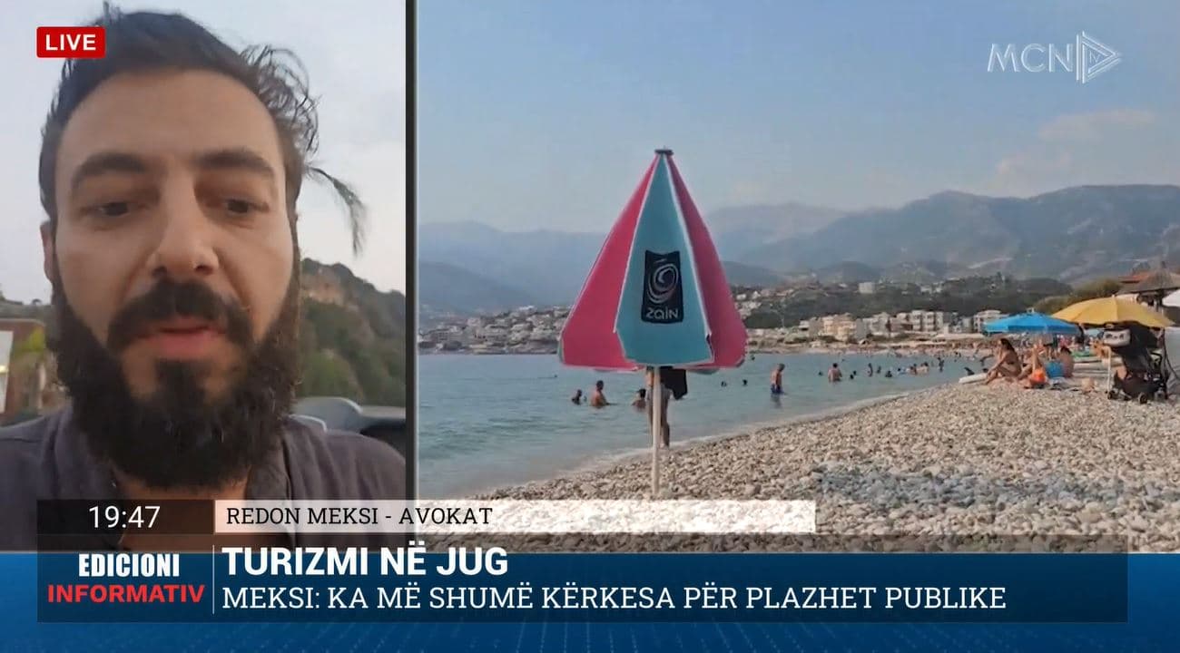 Himara/ Meksi: Ka plazhe publike, por preferohen nga të huajit. Problem banorët që vendosin tenda dhe çadra (VIDEO)