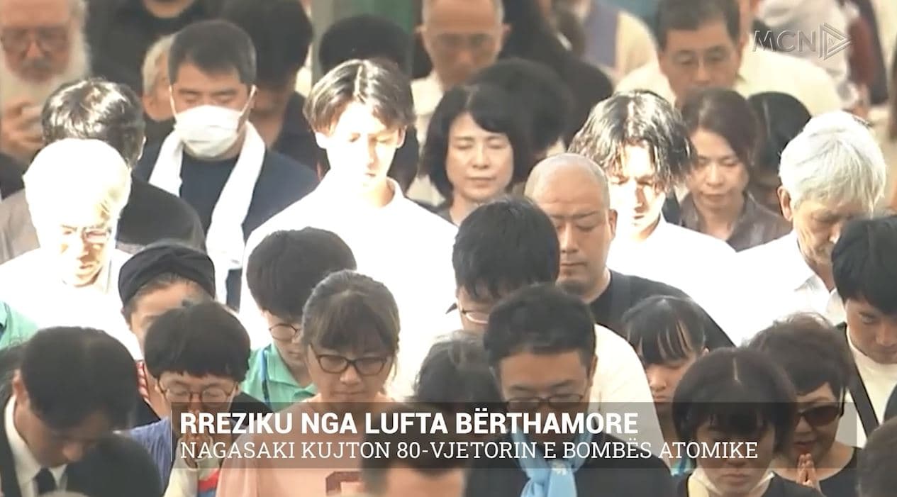 Rreziku nga lufta bërthamore/ Nagasaky kujton 80-vjetorin e bombës atomike