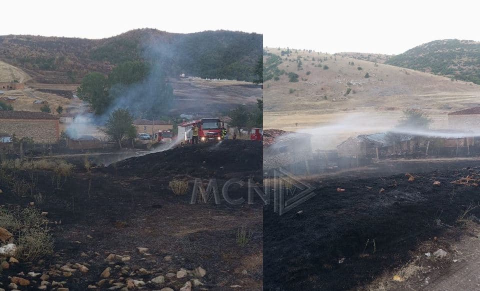   Zjarri në fshatin Vërnik të Devollit shkrumbon stallën, shpëtohen banesat në afërsi