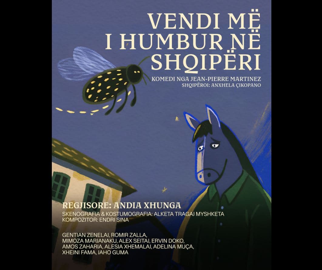 29, 30, 31 gusht/ Komedia “Vendi më i humbur në Shqipëri” rikthehet në ArTurbina 