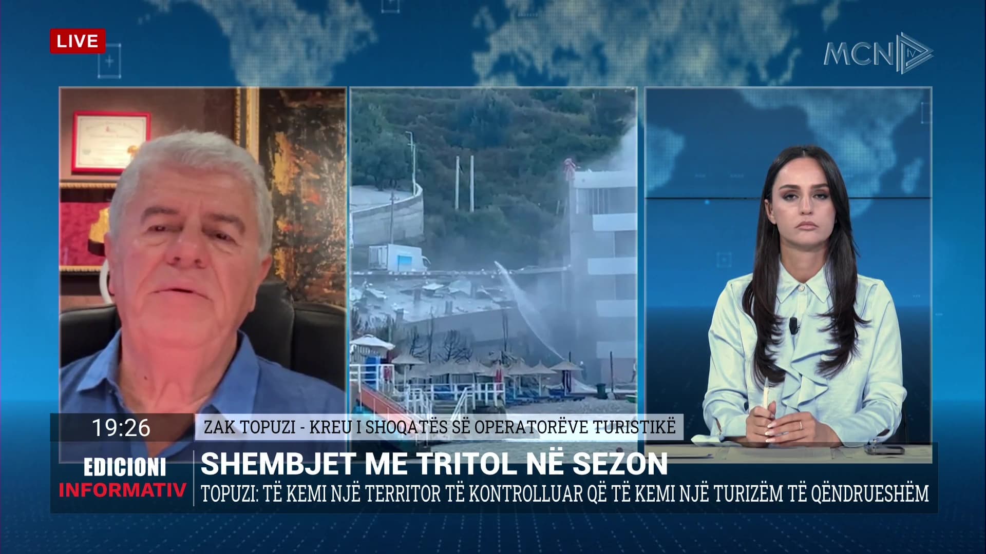 Shembjet me tritol/ Topuzi: Jo adekuate në mes të një sezoni. Problemi kryesor i turizmit, ndërtimet pa kriter dhe zaptimet (VIDEO)