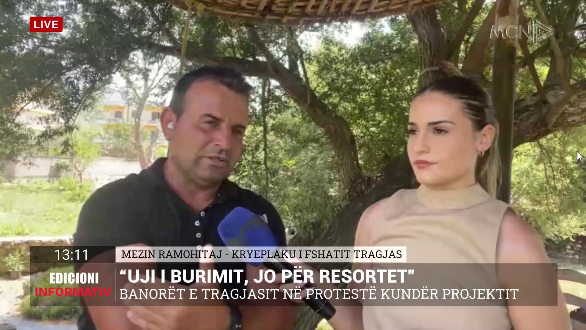 Banorët e Tragjasit kundër projektit të furnizimit me ujë/ Ramohitaj: Nuk na kanë njoftuar, duam tavolinë bisedimesh me ekspertë (VIDEO)