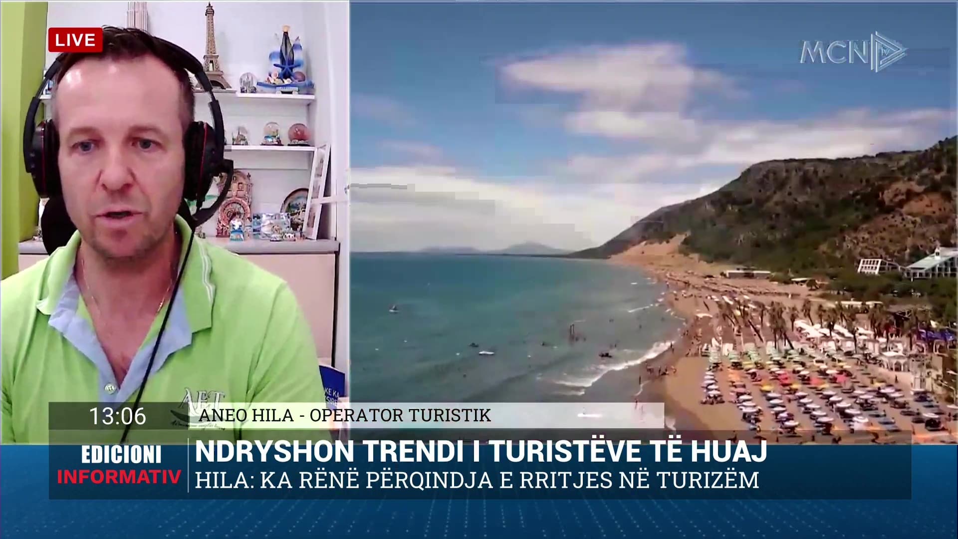 Hila: Ka rënie në përqindjen e rritjes së numrit të turistëve në vendin tonë (VIDEO)