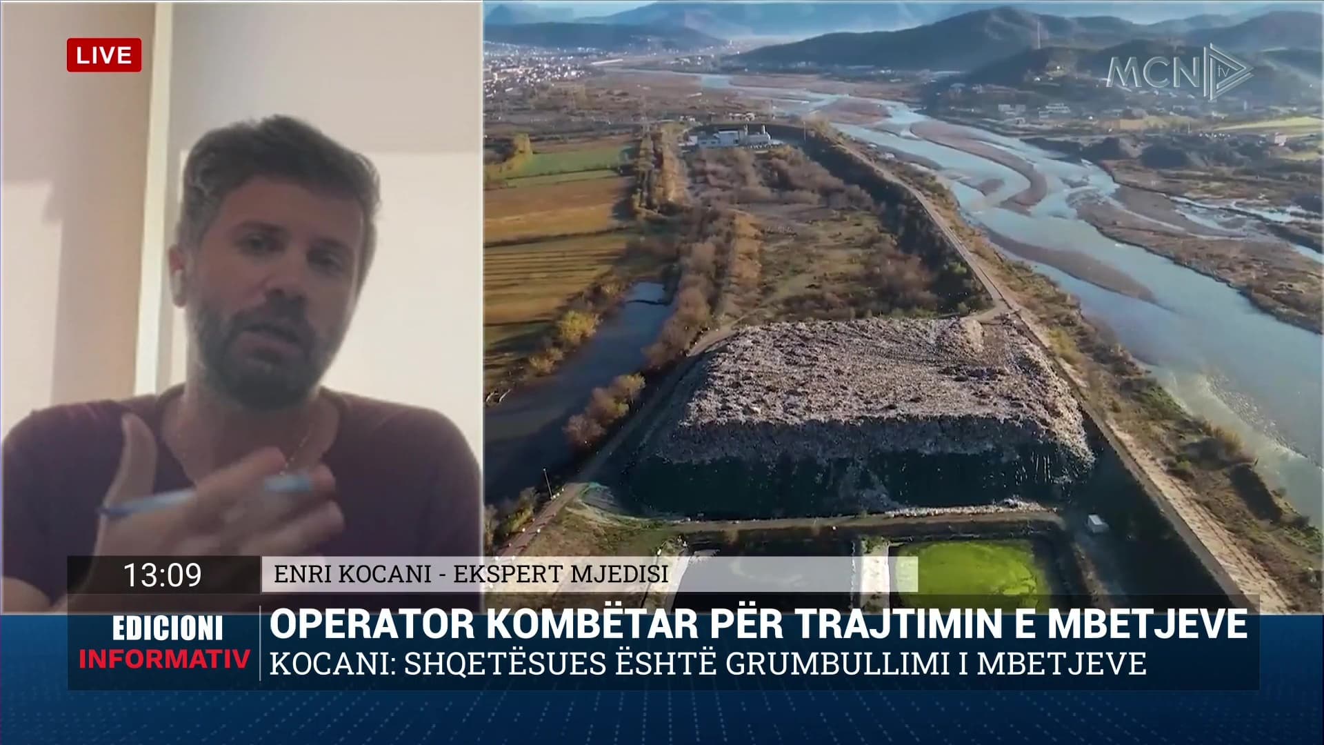 Operatori Kombëtar për trajtimin e mbetjeve/ Koçani: Problematikat në vend nuk lidhen me depozitimin, por me grumbullimin e mbetjeve (VIDEO)