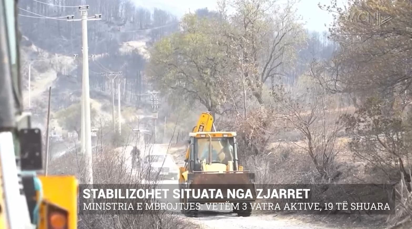 Stabilizohet situata nga zjarret/ Ministria e Mbrojtjes: Vetëm 3 vatra aktive, 19 të shuara (VIDEO)