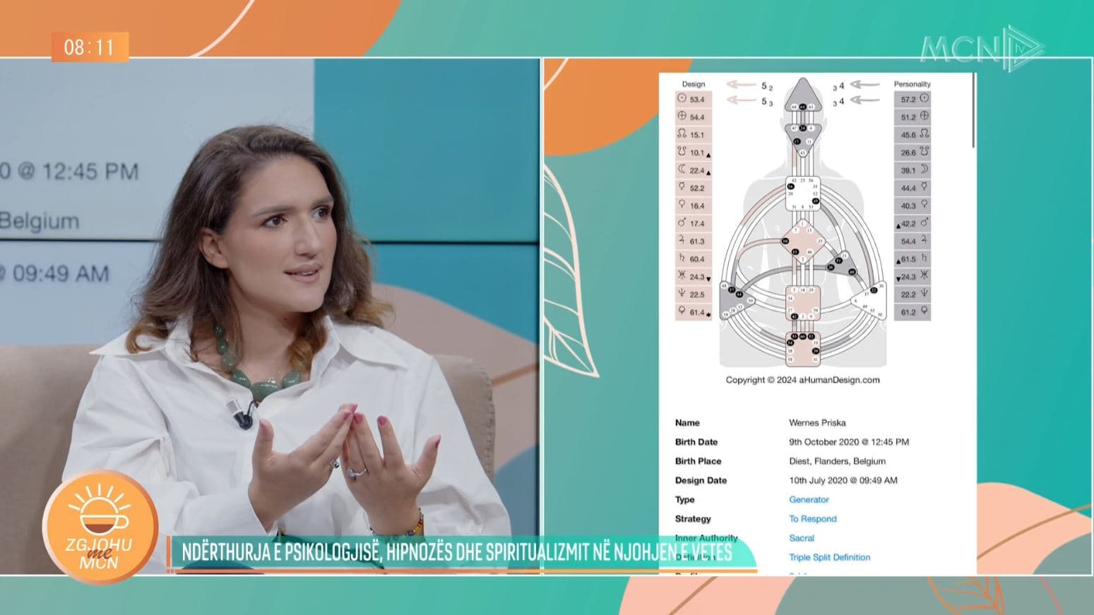 Ekspertja e “Human design” shpjegon zhvillimin njerëzor dhe si njerëzit të njohin kapacitetin e tyre
