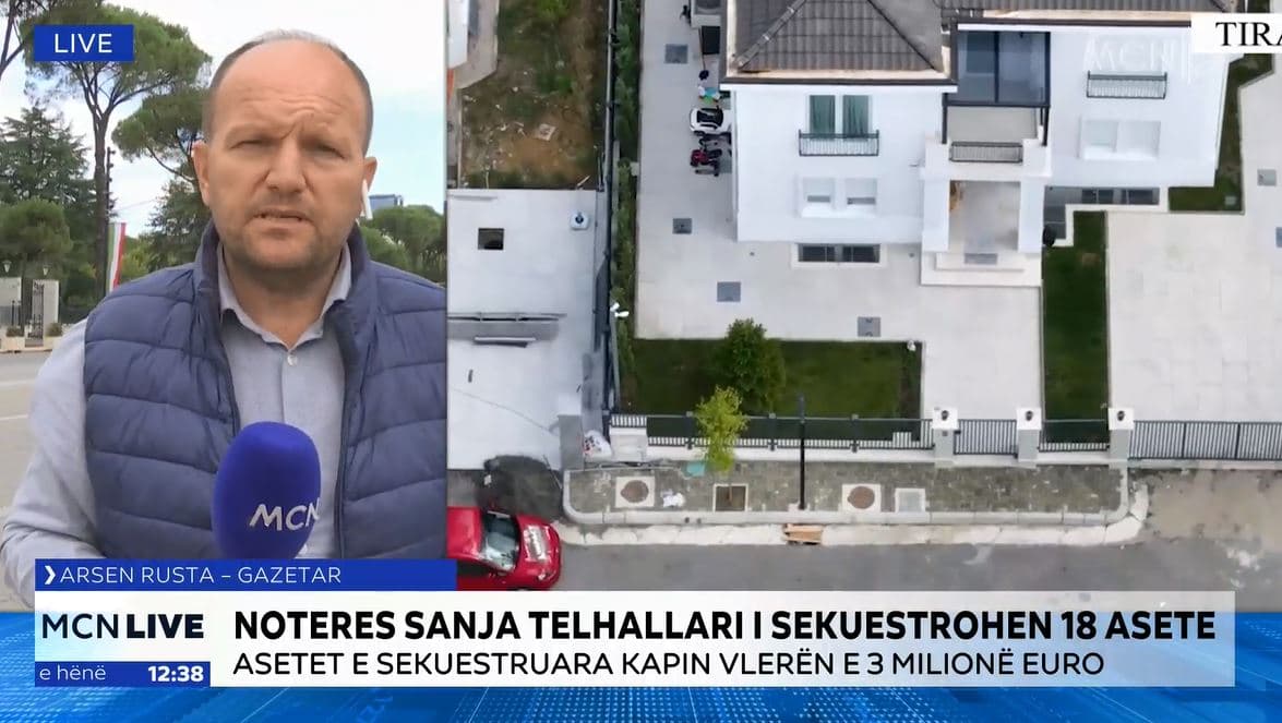Pastronte paratë e ish-bashkëshortit/ Rusta jep detaje: Telhallarit iu sekuestrua vilë në Rolling Hills. Dyshohet për asete të tjera (VIDEO)