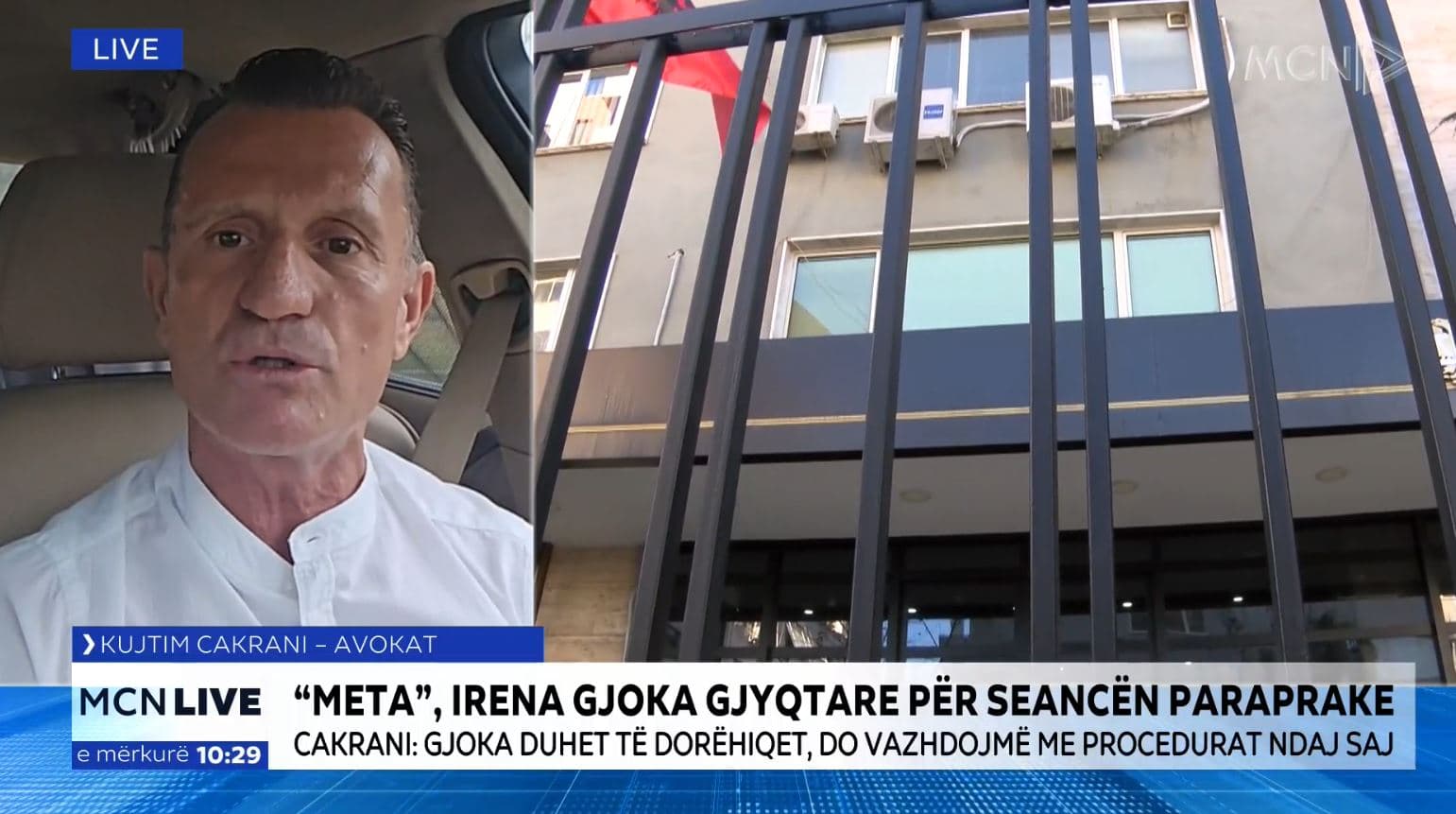 “Short i dyshimtë!”/ Cakrani: S’do ta pranojmë Irena Gjokën si gjyqtare për seancën paraprake ndaj Metës (VIDEO)