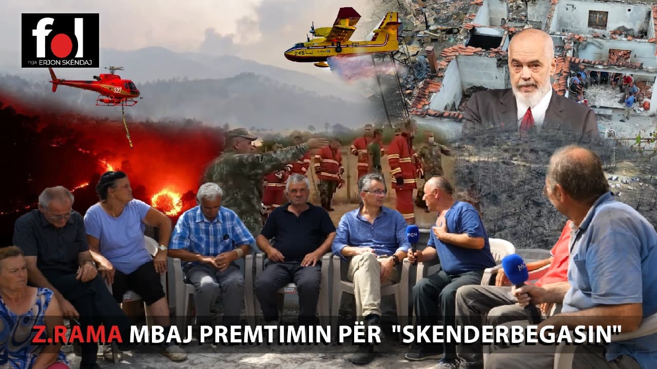 Zjarri në Gramsh, banorët e Skënderbegasit: Pamë vdekjen me sy, Rama të mbajë premtimin për shtëpitë 