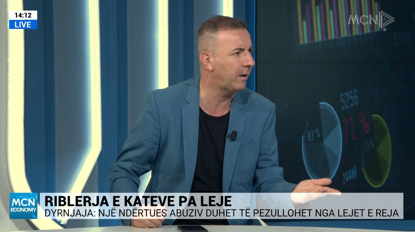 Rishitja e kateve pa leje ndërtuesve/ Dyrnjaja: Formalizim i ilegalitetit. Te “Syri i Tiranës”, 7 kate shtesë