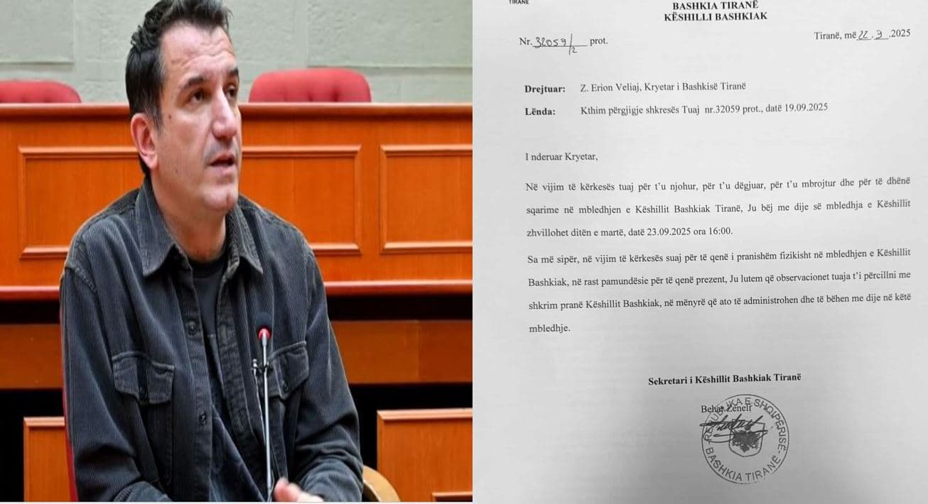 Erion Veliaj kërkon të marrë pjesë në mbledhje/ Këshilli Bashkiak i dërgon letër në burg: Nisi me shkrim pretendimet! (VIDEO)