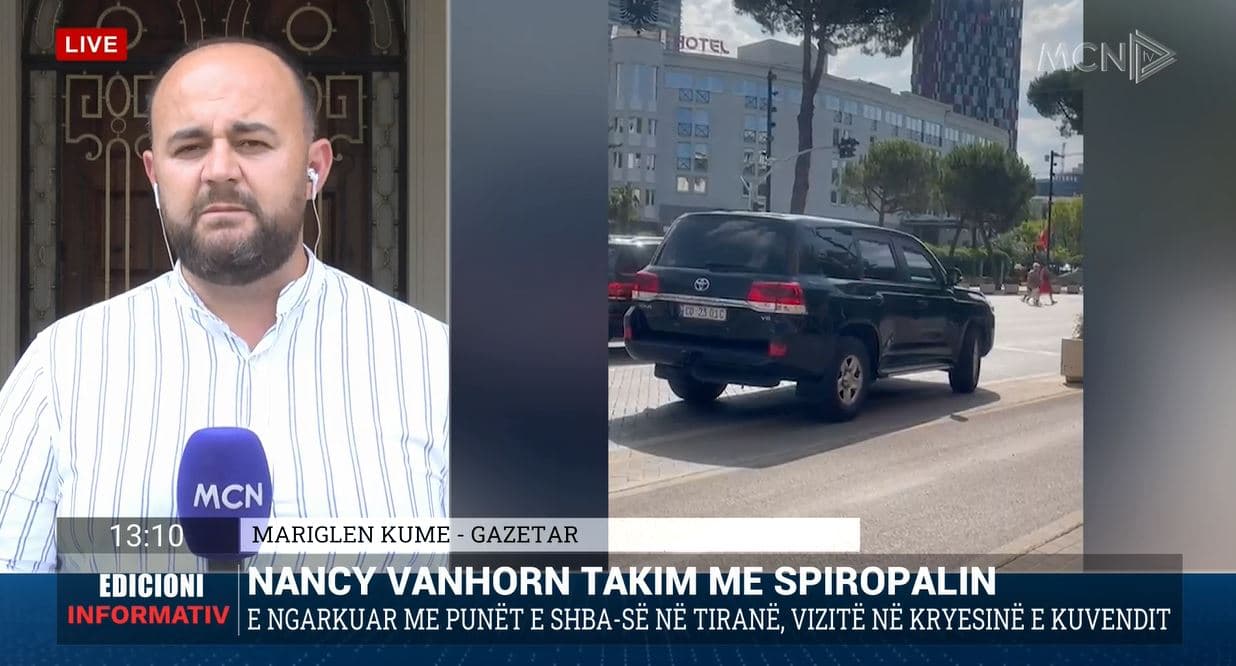 Një javë para nisjes së sesionit parlamentar, VanHorn takon Elisa Spiropalin (VIDEO)
