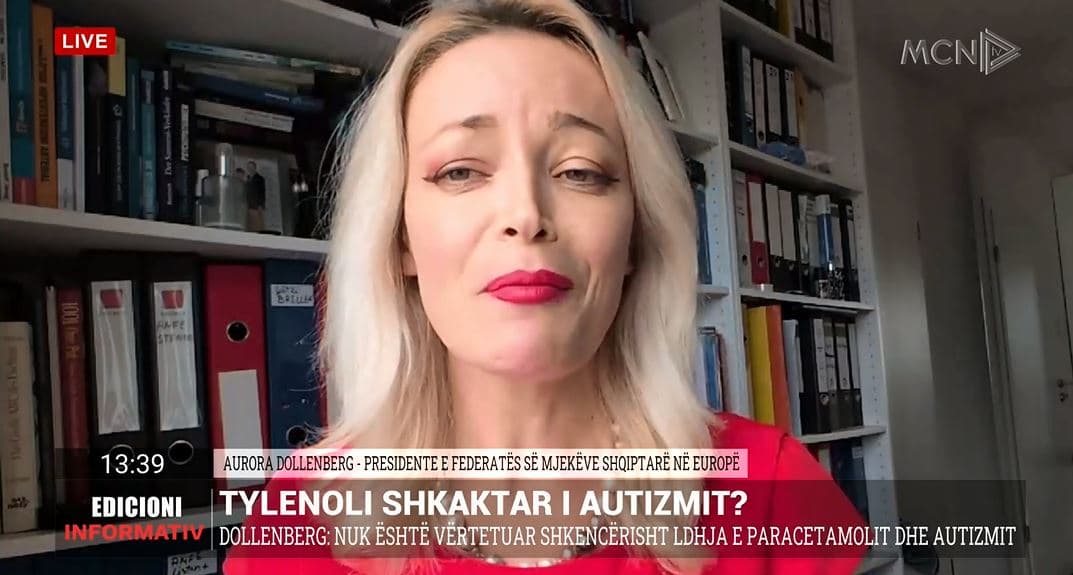 Dollenberg: S'ka prova shkencore që paracetamoli shkakton autizëm. Medikamenti, alternativa më e sigurt për gratë shtatzënë (VIDEO)