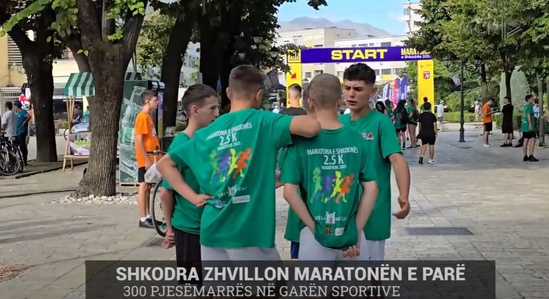 Shkodra zhvillon maratonën e parë/ 300 pjesëmarrës në garën sportive (VIDEO)